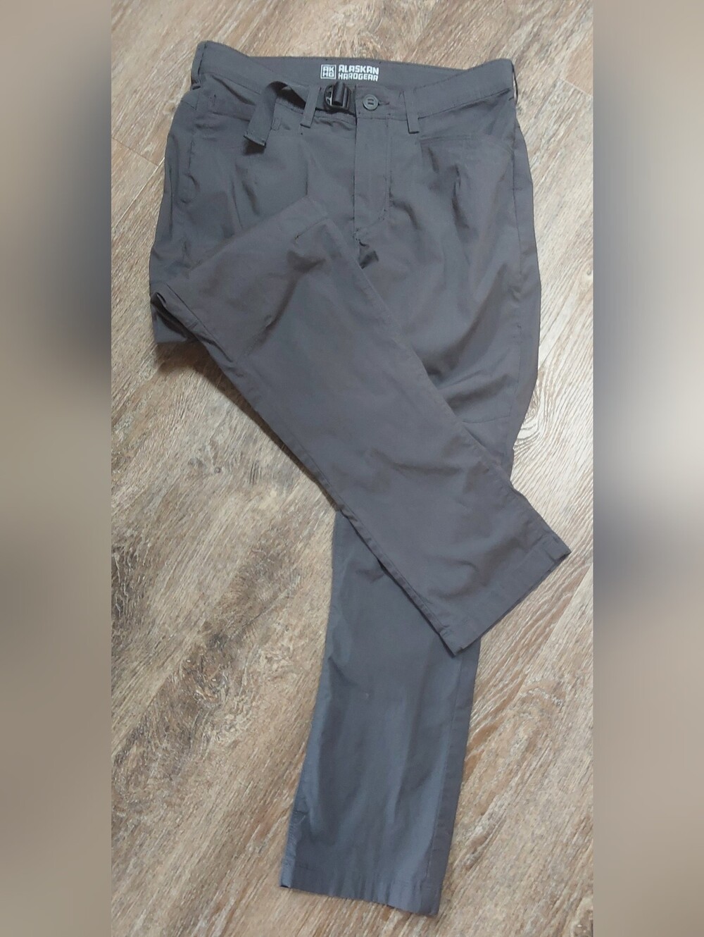 2 PAIR..MENS DULUTH PERFORMANCE GRAY PANT 32X32